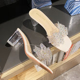 Zapatos de verano para mujer estilo occidental con tacones gruesos